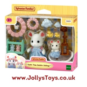 Sylvanian Families Bath Time Bubbles Siblings Set